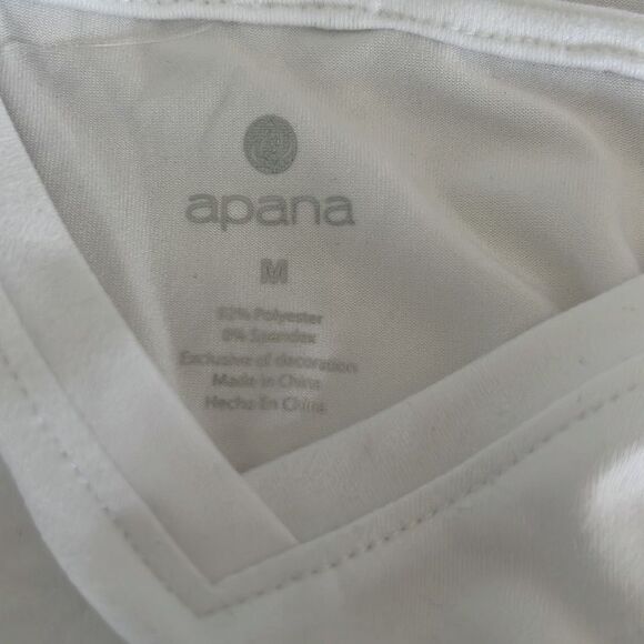 Apana activewear white shirt- size M - Picture 5 of 5